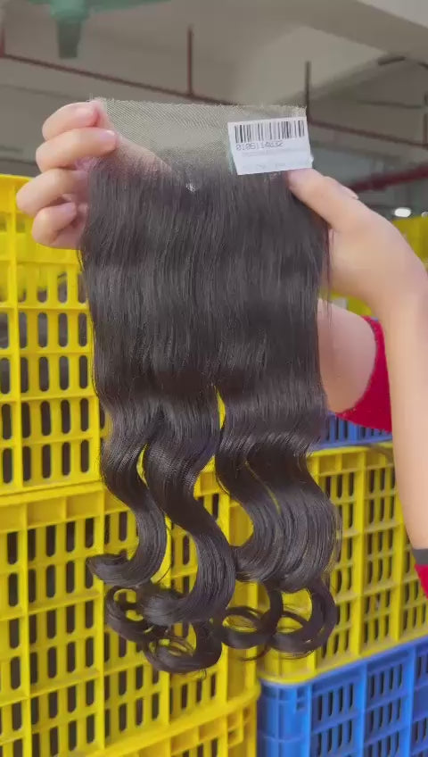 She Reigns - 5x5 12A Virgin Transparent Lace Closure