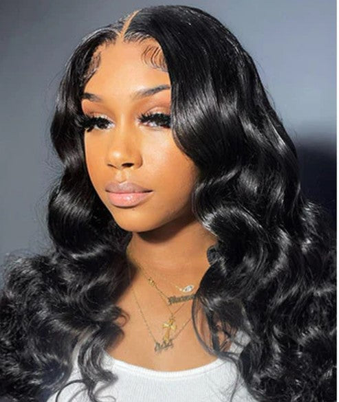 5x5 Virgin Brazilian Custom Transparent Lace Closure Wigs - SheBySherayWigs