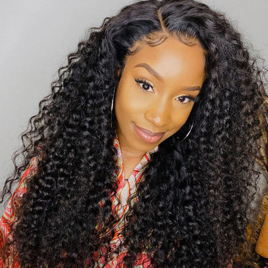 Opulence Collection - Deep Wave Virgin Brazilian Lace Closure Wigs - SheBySherayWigs