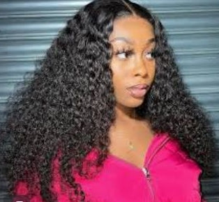 Deep Wave Virgin Brazilian Lace Closure Wigs - SheBySherayWigs